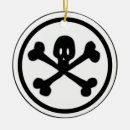 Search for crossbones christmas tree decorations Black