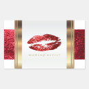 Search for red glitter lips stickers Kiss