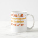 Search for smartasses mugs Witty