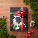 Search for border collie christmas wrapping paper Xmas