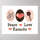 Search for karaoke posters Singing