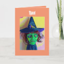Search for spooky halloween cards Witch