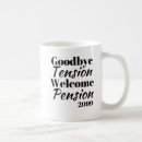 Search for retirement souvenir mugs Retiring