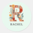 Search for letter r name stickers Floral