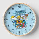 Search for bert and ernie sesame street clocks Grover