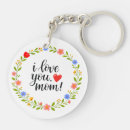 Search for i heart mum key rings Floral