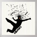 Search for dance silhouette posters Music