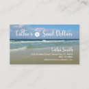 Search for sand business cards Waves