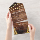 Search for sunflower wedding invitations Chic