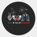Search for respiratory therapist stickers Skeleton