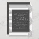 Search for art school graduation invitations Black and white
