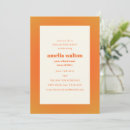 Search for orange graduation invitations Modern