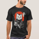 Search for samurai cat tshirts Japan