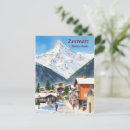 Search for zermatt postcards Watercolor