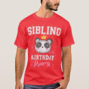 Search for panda birthday tshirts Paw