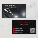 Search for car hire business cards Professional