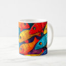 Search for colourful creatures mugs Pattern