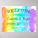 Search for lesbian wedding decor Watercolor