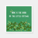Search for irish shamrock napkins Ireland