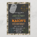 Search for camo birthday invitations Cute