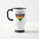 Search for transgender travel mugs Rainbow