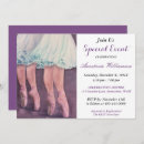 Search for ballet shoes invitations Dance party