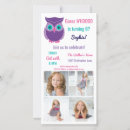 Search for owl invitations Feminine