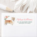 Search for corgi return address labels Pet