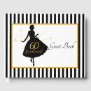 Search for 60th birthday guest books Modern