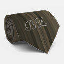 Search for brown monogram ties Classic