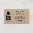 Search for essential oil business cards Wellness