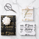 Search for 40th birthday wrapping paper Retro