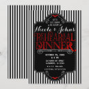 Search for gothic rehearsal dinner invitations Elegant