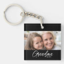 Search for grandma key rings Black white