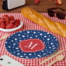 Search for red white blue stars patriotic paper plates Cute
