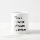 Search for eat sleep game mugs Manga