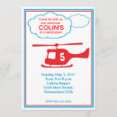 Search for helicopter birthday invitations Boy