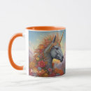 Search for beautiful unicorns mugs Fantasy