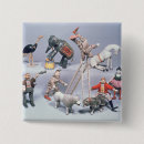 Search for circus square badges Clown