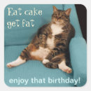 Search for funny fat cat stickers Kitty