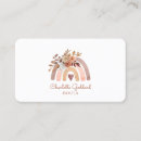 Search for rainbow business cards Heart