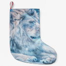 Search for lion christmas stockings Snow