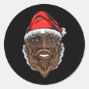 Search for african american santa claus stickers Afro