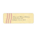 Search for light pink return address labels Vintage