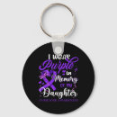 Search for for my daughter key rings Purple