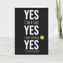 Search for softball birthday cards Sports