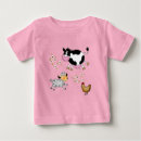 Search for farm animal baby shirts Fun