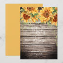 Search for sunflower bouquet wedding invitations Modern