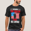 Search for honor the fallen tshirts Living