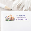 Search for cat cute return address labels Watercolor